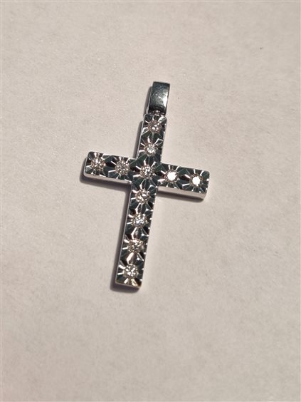 Pendant Gilma Gioielleria  Man in Gold Diamante 0.25 Ct PEOR-29-286 - PEOR-29-286